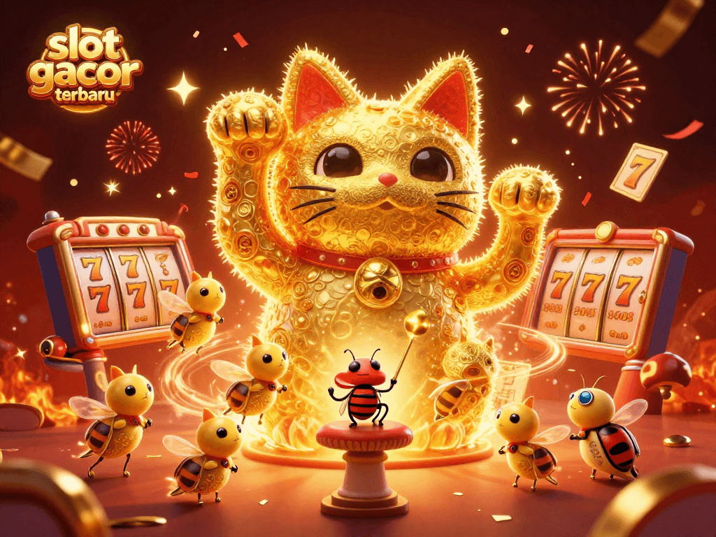 Menangkan hadiah besar di slot gacor terbaru dengan simbol yang menarik dan penuh perayaan.