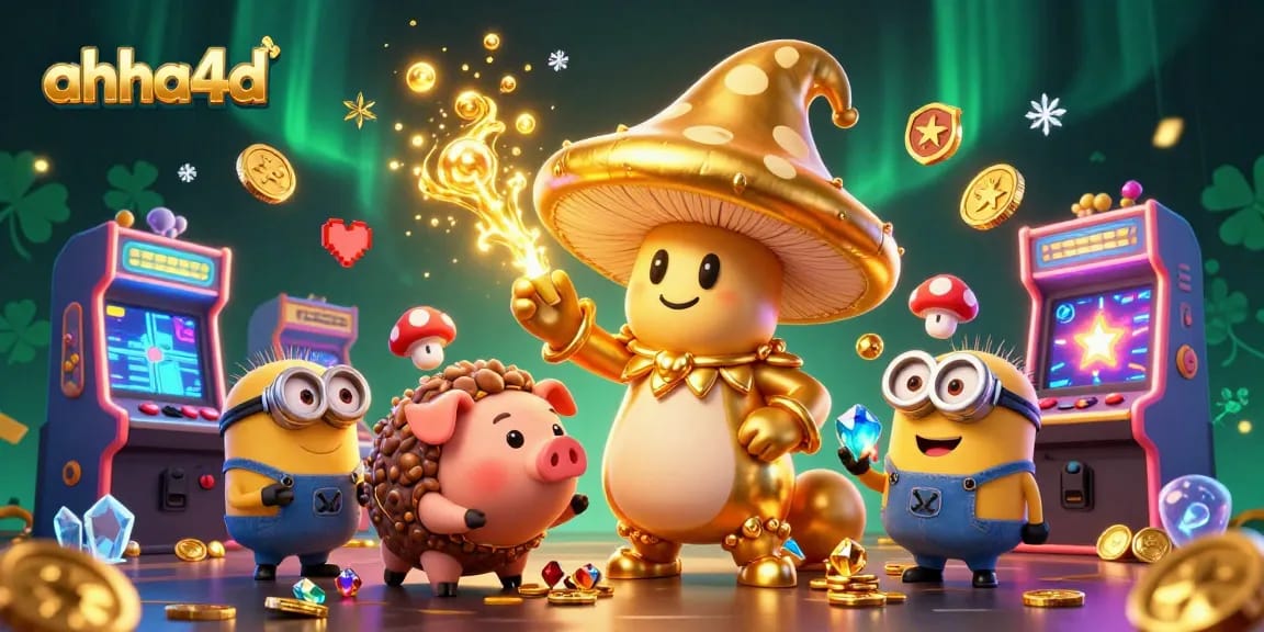 Experience the magic of gambling with ahha4d's stunning console gaming visuals and treasure-filled adventures.