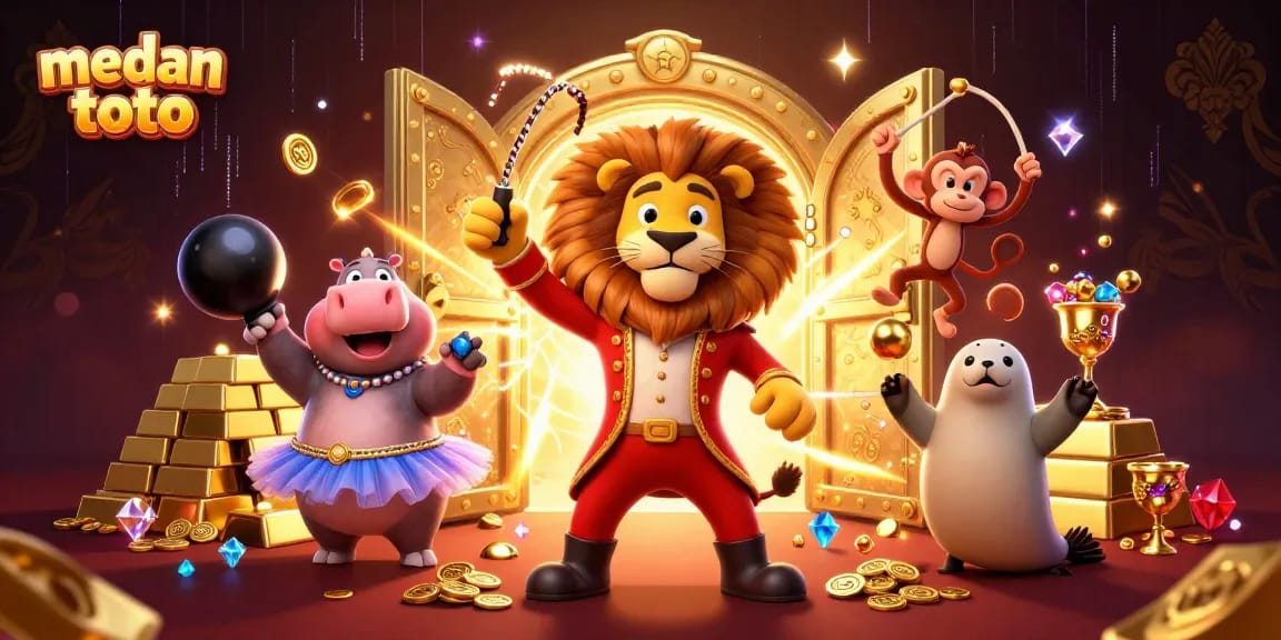 Menangkan jackpot di medan toto dengan karakter lucu dan harta berkilauan.