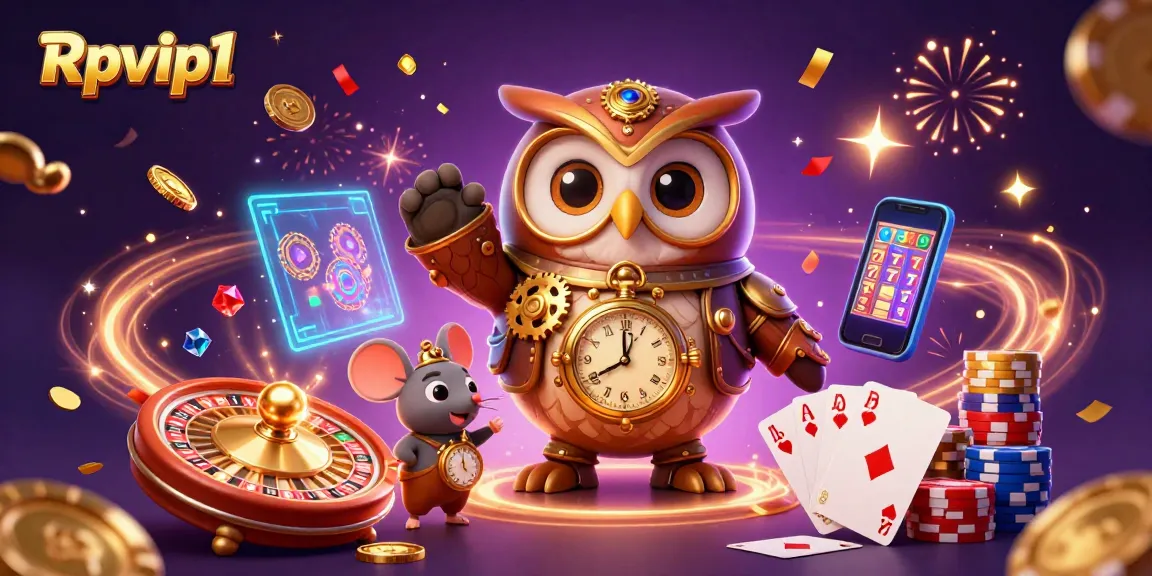 Rasakan gameplay mendebarkan di Rpvip1 dengan petualangan kasino bertema steampunk yang menawan.