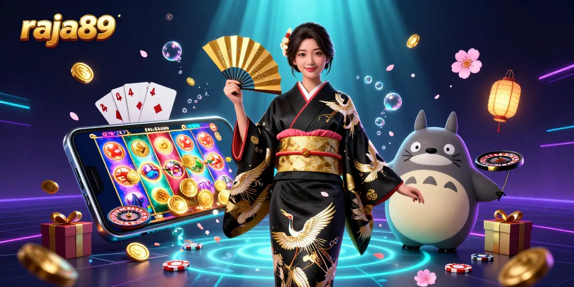 Engage with raja89's vibrant online slots featuring colorful reels and lucrative bonuses.