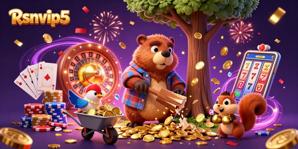 Terlibat dengan ilustrasi kasino 3D yang hidup dari Rsnvip5 yang menampilkan karakter dinamis dan elemen permainan yang mengasyikkan.