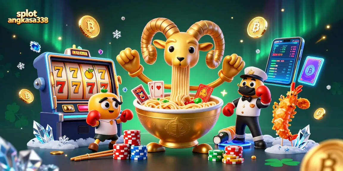 Engage with slot angkasa338 for thrilling wins alongside vibrant 3D characters and casino elements.