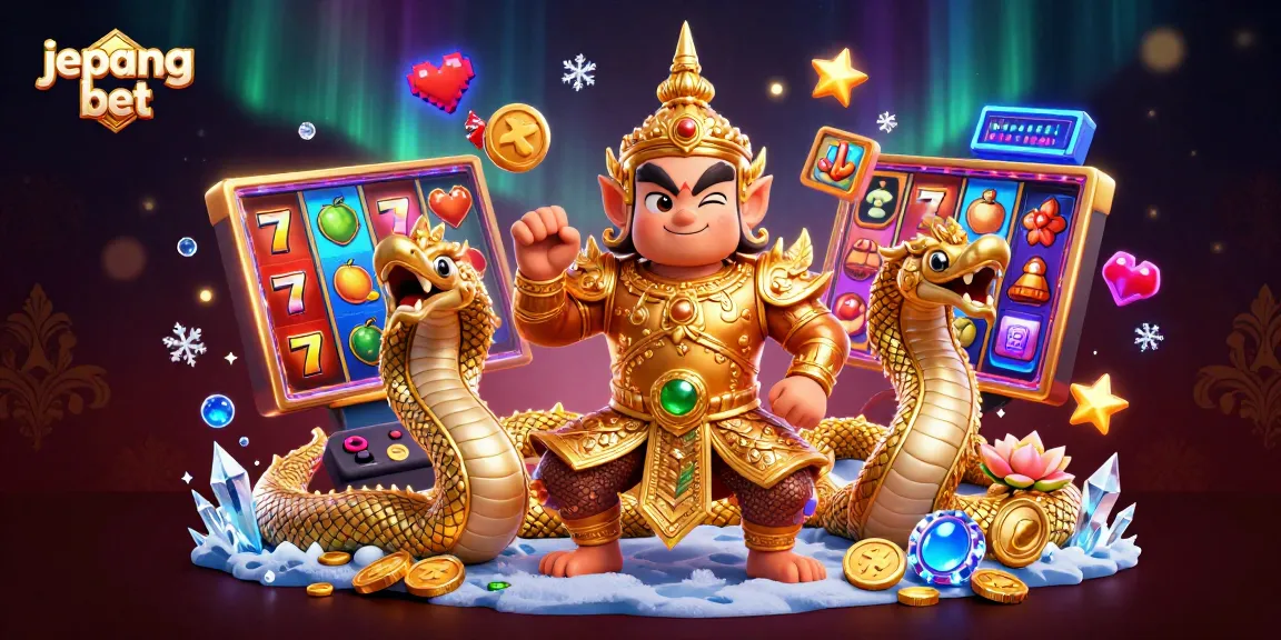 Permainan slot Jepang Bet di jepang bet, menggambarkan karakter menarik dan simbol keberuntungan.
