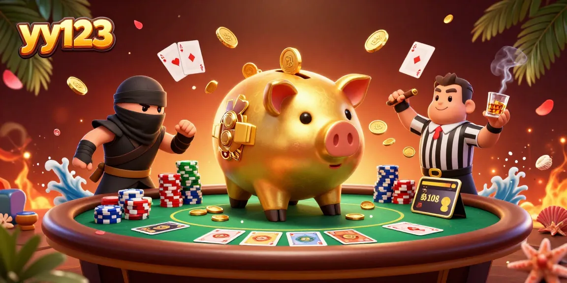 Menangkan jackpot di yy123 dengan suasana kasino yang seru dan karakter menarik.