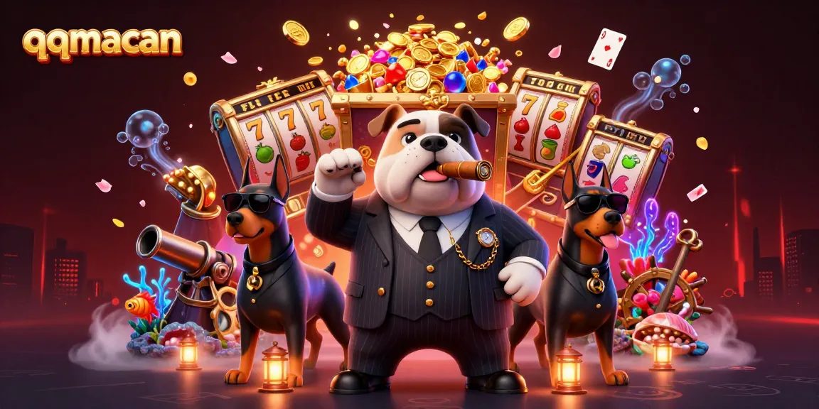 Experience thrilling jackpots with qqmacan's immersive gaming environment, featuring unique slot elements.