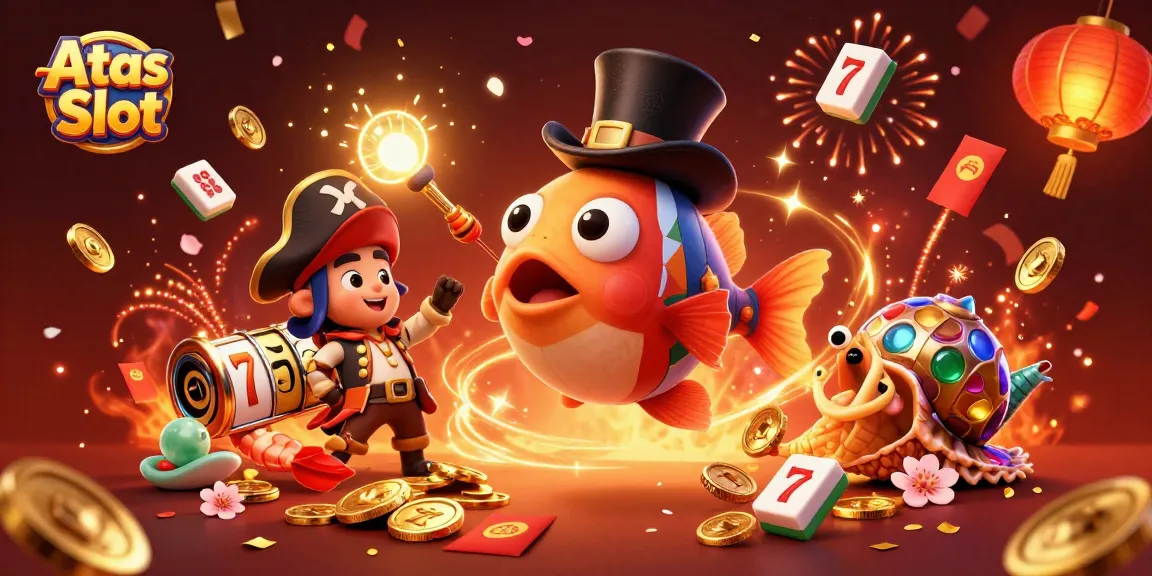 Engage with Atas Slot's captivating gaming experience featuring dynamic characters and exciting elements.