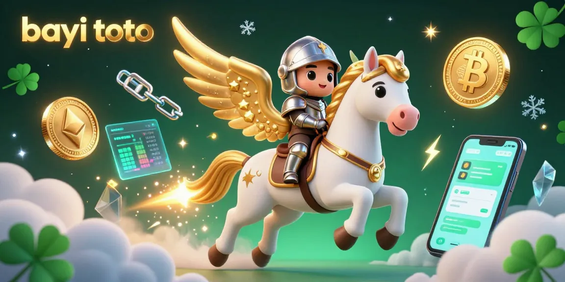 Bayi toto players enjoy fast and secure lottery access in a vibrant digital illustration.