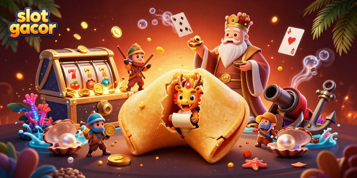 Engage with slot gacor strategies in a colorful 3D casino adventure filled with fortune symbols.