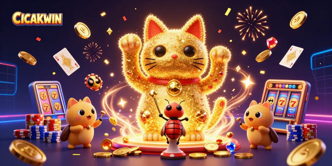 CICAKWIN menghadirkan simulator kasino digital yang penuh peluang serta game menarik seperti slot dan poker.