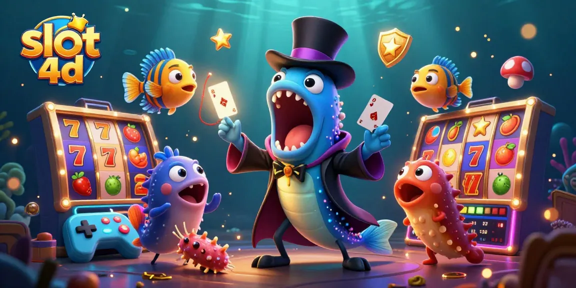 Mainkan slot 4d sambil menyaksikan penampilan sulap unik ikan gulper di HARGATOTO.