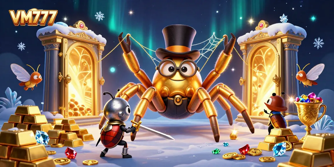 Experience thrilling gameplay at VM777 with vibrant casino elements and engaging characters.