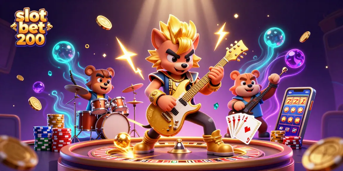 Slot bet 200 menghadirkan aksi seru dengan mesin slot berkilau dan karakter menarik di kasino.