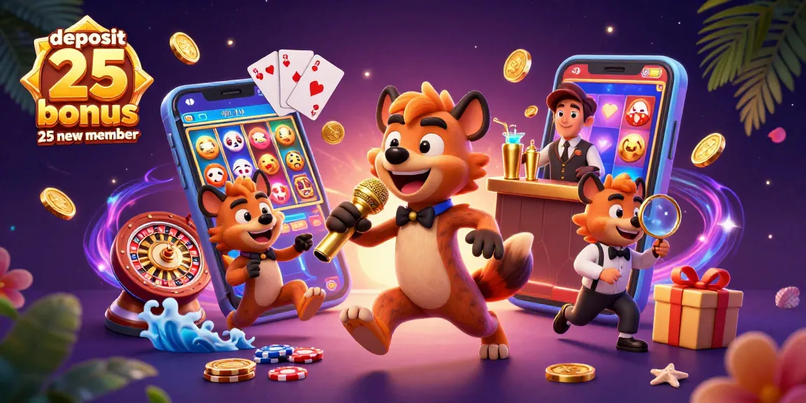 Permainan kasino yang seru dengan bonus deposit 25 bagi anggota baru untuk meningkatkan peluang menang