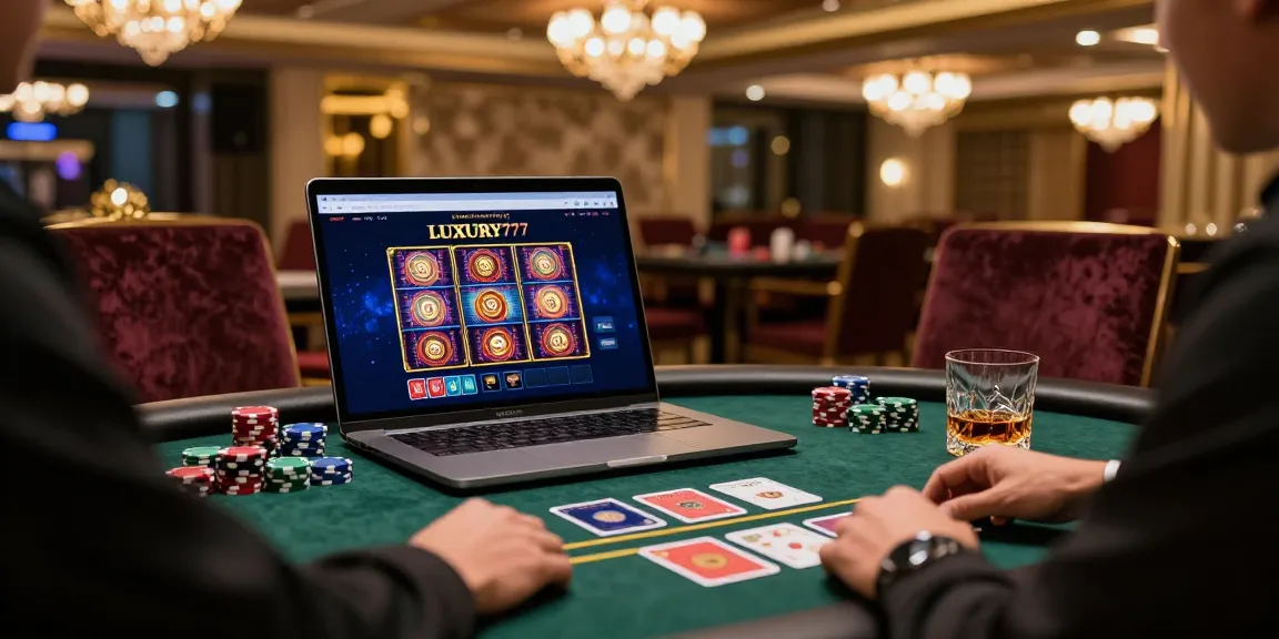 Pengalaman perjudian online mewah di LUXURY777 dengan suasana kasino yang elegan.