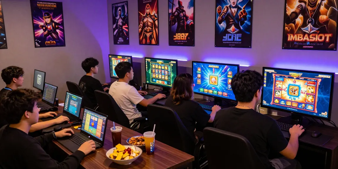 Imbaslot: Pemain menikmati permainan slot online di nusabhakti.com dengan suasana yang seru dan mengundang.