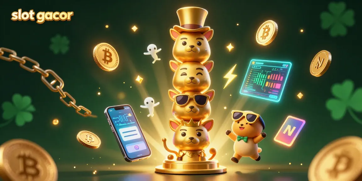 Menangkan slot gacor dan lihat detail menarik dalam ilustrasi kasino 3D yang penuh warna.